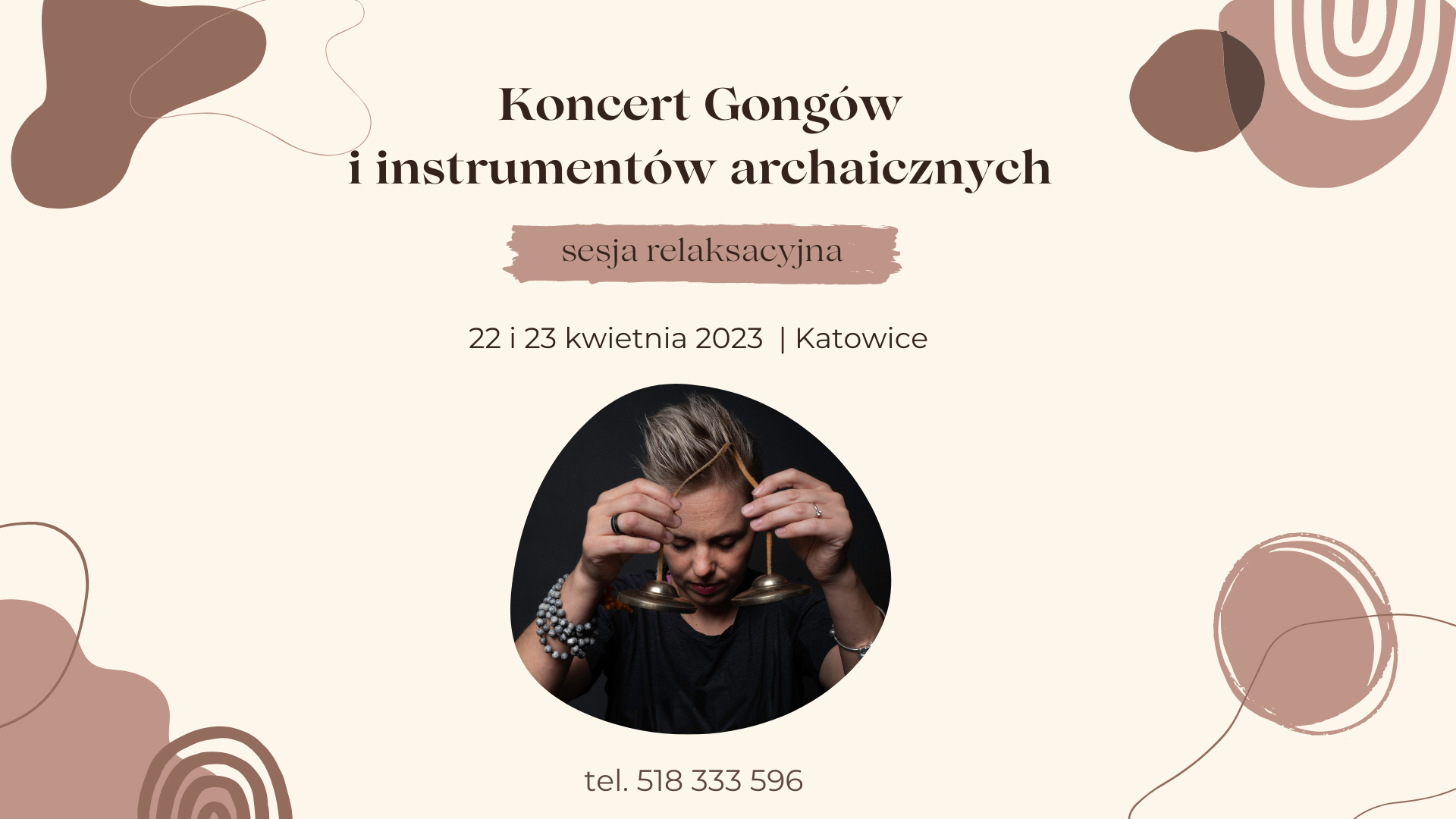 Koncert gongów, mis tybetańskich i instrumentów archaicznych